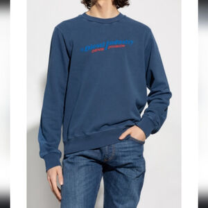 Diesel men's Navy ‘S-GINN-IND’ crewneck sweatshirt Medium new